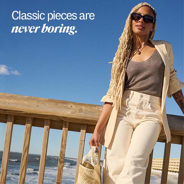 Classic pieces are never boring.