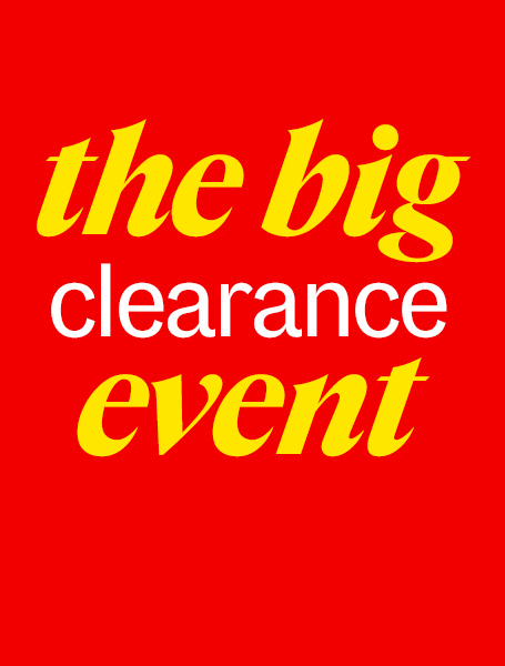 the big clearance event