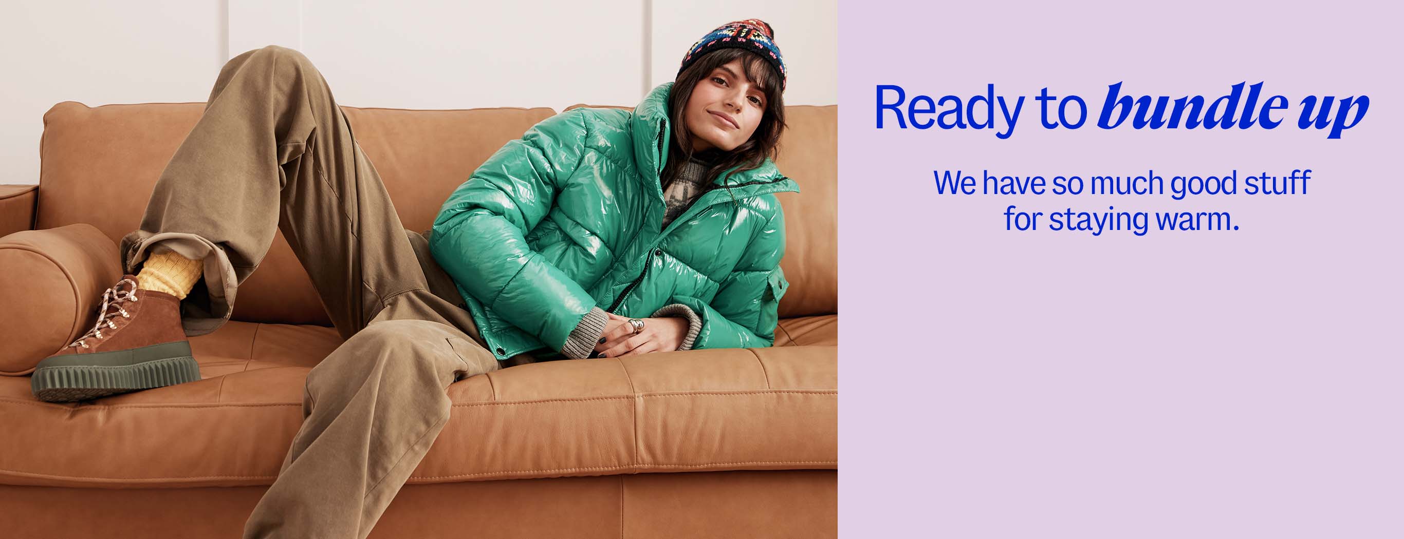 Marshalls - Stay warm with outerwear at 50% less!