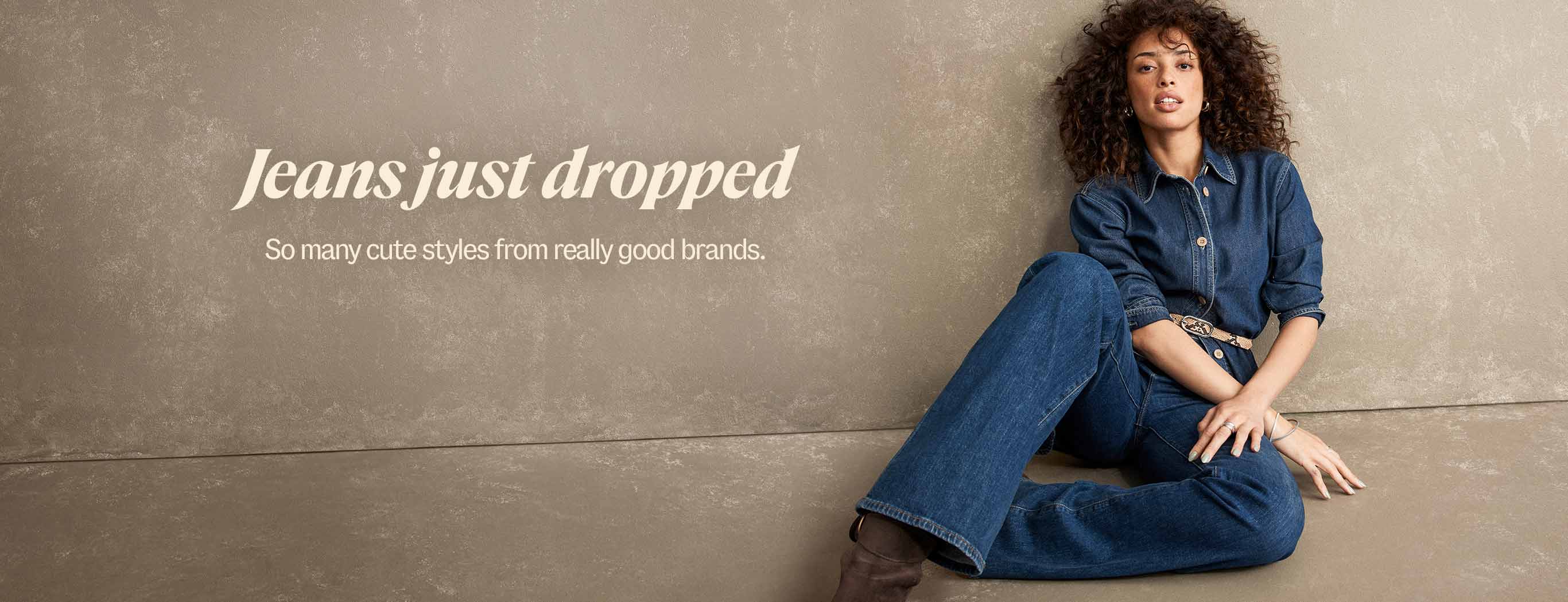 Jeans just dropped. So many cute styles from really good brands.
