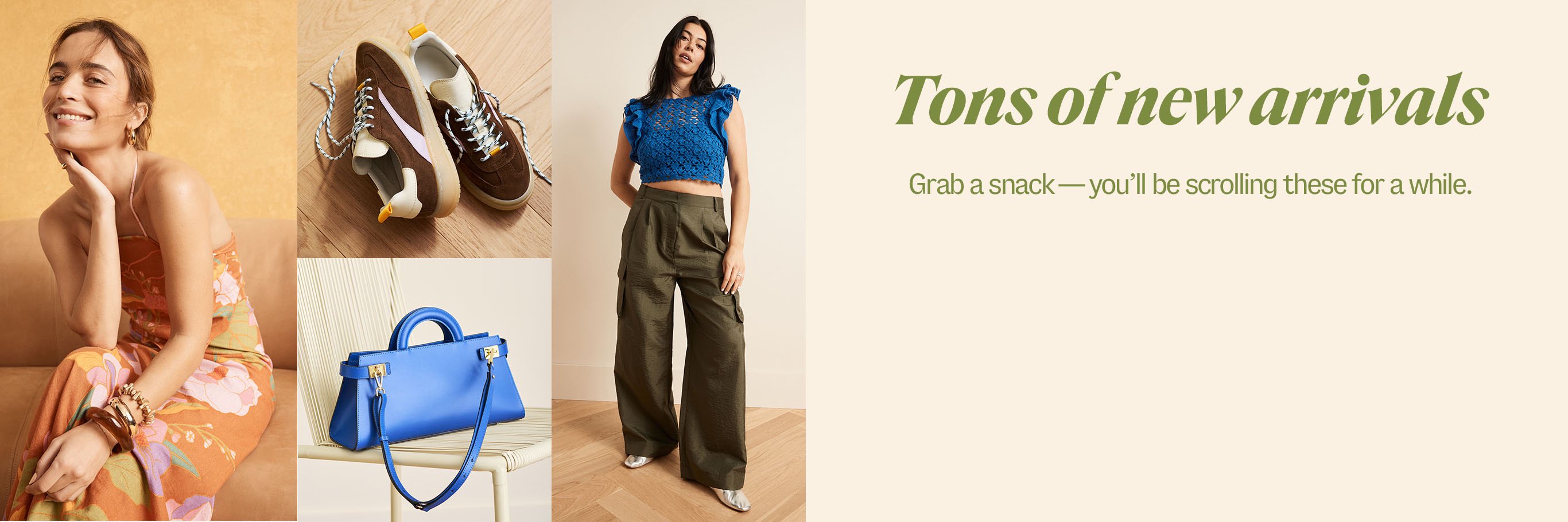 Tons of New arrivals. Grab a snack—you’ll be scrolling these for a while.