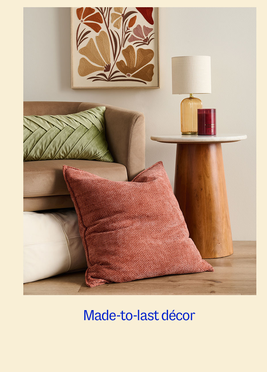 Made-to-last décor