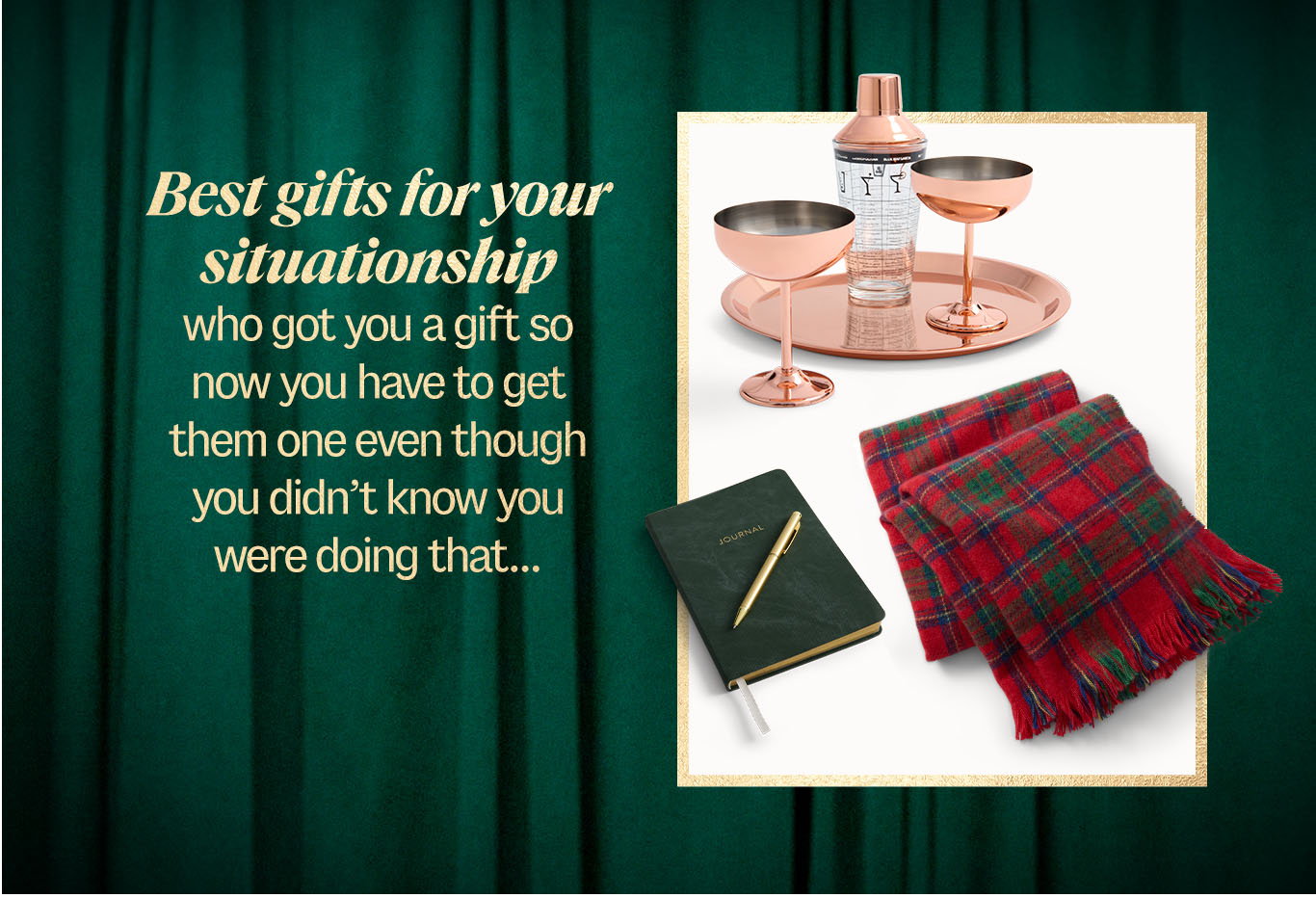 Best gifts for your situationship who got you a gift so now you have to get them one even though you didn't know you were doing that…