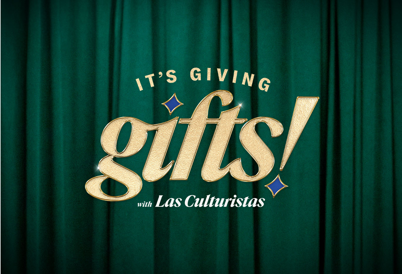 It's giving gifts! with with Las Culturistas 