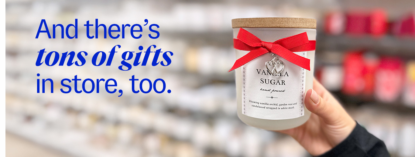 And there's tons of gifts in store, too.