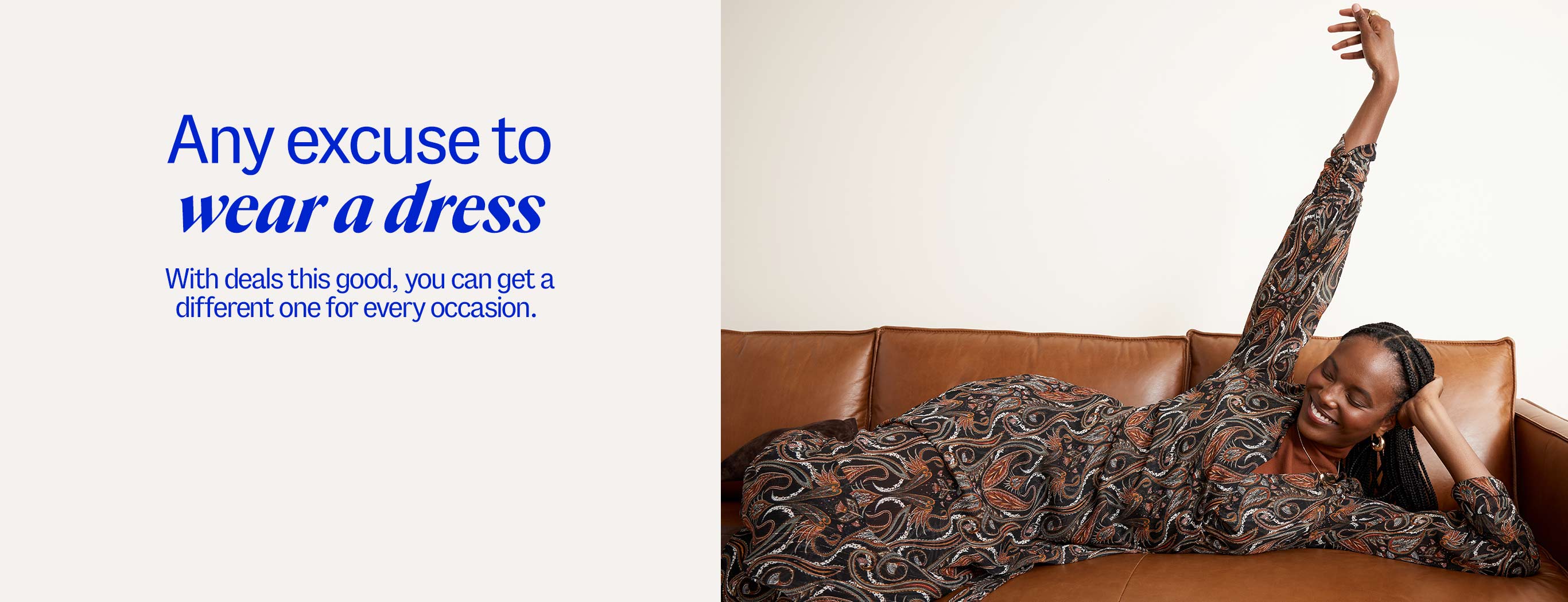 Any excuse to wear a dess. With deals this good, you can get a different one for every occasion.
