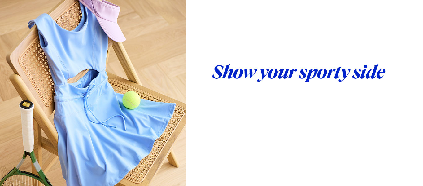 Show your sporty side 