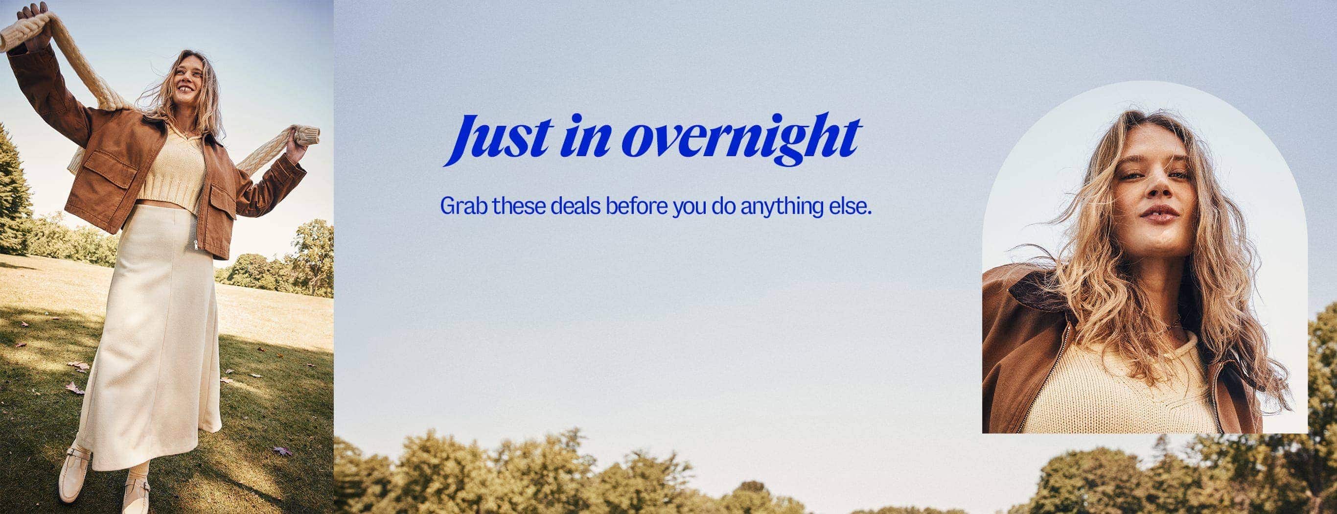 Just in overnight. Grab these deals before you do anything else.