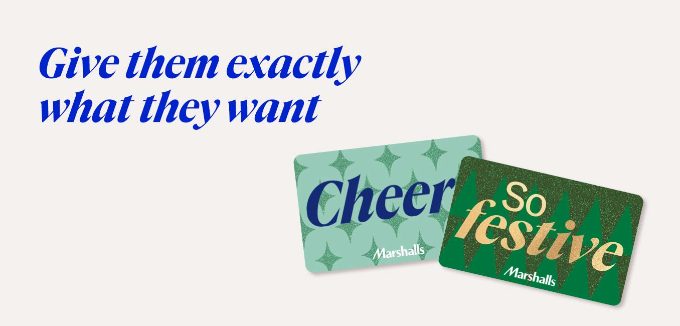 Give them exactly what they want. Gift Cards.