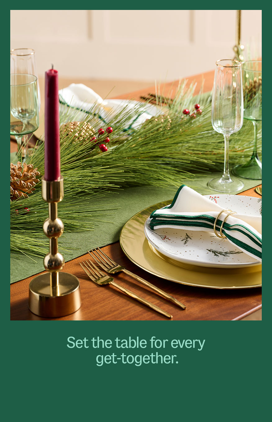 Find new reasons to dine in.
