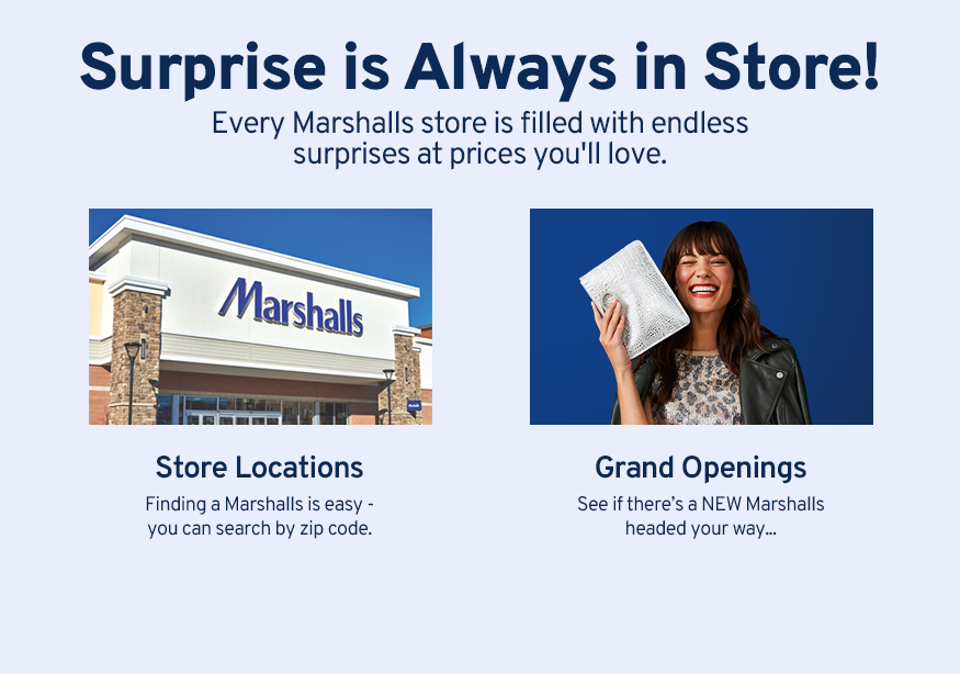 Our Stores Marshalls