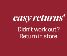  Easy Returns - Ask about our holiday return policy 